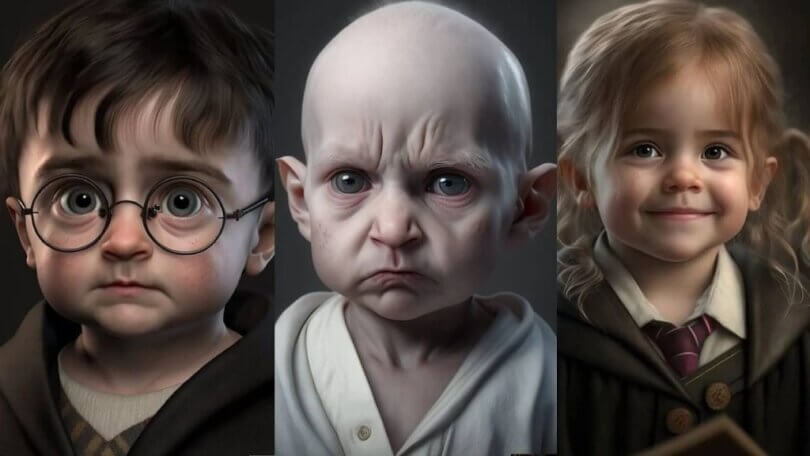 Harry Potter And Viral Toddler Pictures